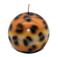 Свеча Шар Леопардовый 6034