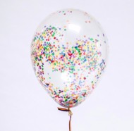 Шар с Конфети прозрачный на Палочке с насадкой