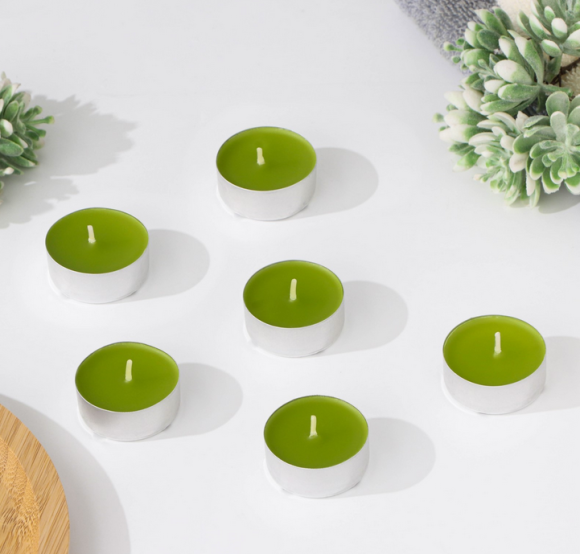 Свеча гильза Ароматизир Хвоя Набор 6шт*12гр Свеча гильза Ароматизир Хвоя Набор 6шт*12гр