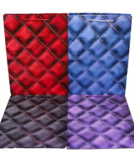 Сумочка пакет картон 300*415*120мм Ромб Микс Арт-094