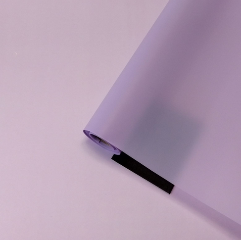 Пленка матовая Лайт Сиреневый Рассвет 58см/400гр