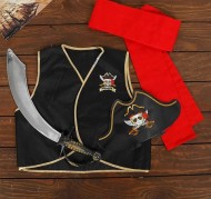 Костюм Полундра (жилетка+шляпа+пояс+меч) Арт-3782768