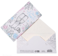 Конверт для денег Свадебное шампанское Арт-1904560