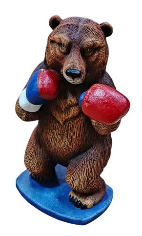 Фигурка Медведь Боксер Арт-Ф136ц 24см*18см*33см