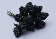 Ежевика на проволоке 1,8*2,5*11см Арт-70507 (1уп/12шт)ЦЕНА ЗА ШТУКУ