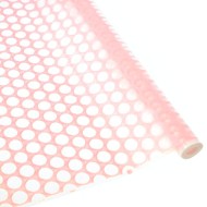 Пленка прозрачная с рисунком Крошет Пудра 70см/200гр