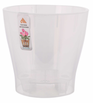 Горшок Лея для орхидей 3,6лит Прозрачный М-7884