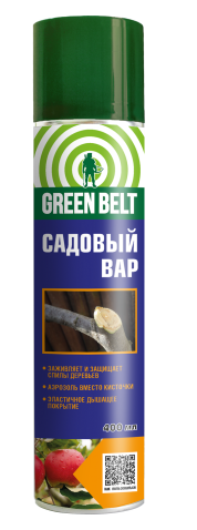 Аэрозоль Вар Садовый 400мл GREEN BELT (1уп/12шт)
