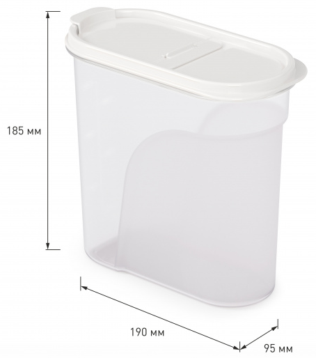 Ёмкость пластиковая мерная 1,75лит Арт-М-8775/1657 Ёмкость пластиковая мерная 1,75лит Арт-М-8775/1657