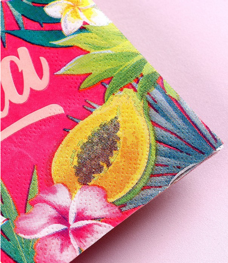 Салфетки бумажные Aloha набор 20шт Арт-9383964