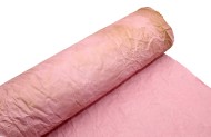 Бумага жатая с золотым напылением розовый 70см*5м Бумага жатая с золотым напылением розовый 70см*5м