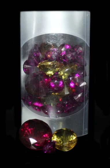 Камешки кристаллы фиолетовый 10*16см KR-9005