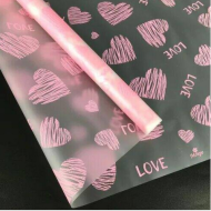 Пленка матовая Монро Розовая 70см/200гр