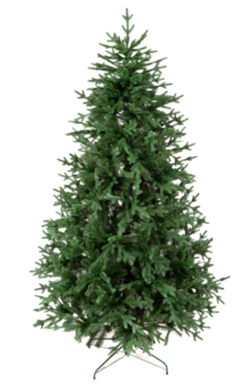 Ёлка искусственная 180см Лесная (пластик) + Подставка металл