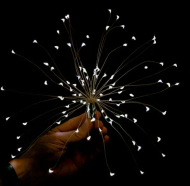 Электрогирлянда 3м 400 ламп Белый свет Арт-1177