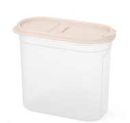 Ёмкость пластиковая для сыпучих продуктов Космо 1,65лит Арт-М-8818/17/16/8597