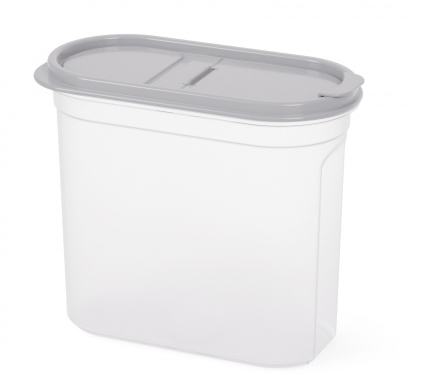 Ёмкость пластиковая для сыпучих продуктов Космо 1,65лит Арт-М-8818/17/16/8597