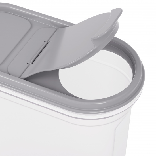 Ёмкость пластиковая для сыпучих продуктов Космо 1,65лит Арт-М-8818/17/16/8597