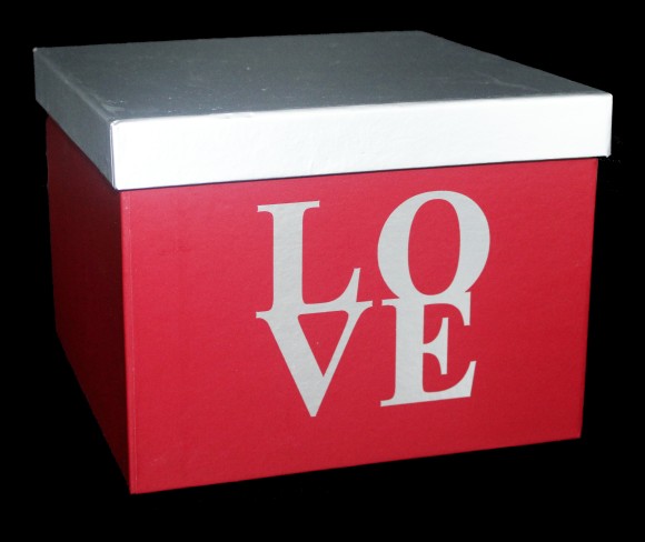 Коробка LOVE Квадратная №1