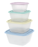 Набор Контейнеров пищевых Прованс №-2 4шт (0,6л/1л/1,7л/2,5л)