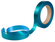 Лента Простая 2см*50ярд Двухцветная Морская волна-Голубая