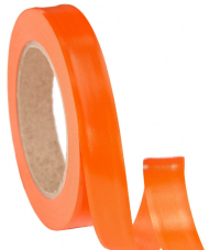 Лента Простая Матовая 2см*50ярд Оранжевая