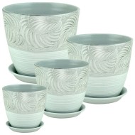 Кашпо Бутон №-РС-107 Палеолит №-1 (D-12см) Кашпо Бутон №-РС-107 Палеолит №-1 (D-12см)