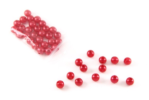 Бусы 8мм 50гр Разноцветные