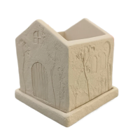 Кашпо Домик Прованс 0,72лит Кашпо Домик Прованс 0,72лит