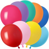 Шар латексный 12/30см пастель Ассорти 1уп/100шт