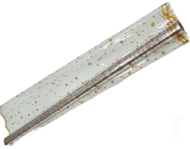 Пленка прозрачная с рисунком Горох АвиС Золото 70см/200гр