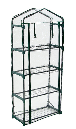 Парник-стеллаж Greengo 160×70×30см (металл каркас d=16мм чехол плёнка 80мкм)