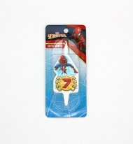 Свеча Цифра 7 Человек-паук 3537