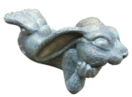 Фигурка Заяц Людвиг серебро Арт-Ф258с 13*36см