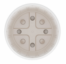 Горшок Дионис 2,6лит Белый с поддоном М-8245 (БАШ)