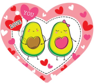 Валентинка Love you мини Арт-2-79-14330 20шт