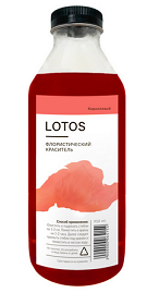 Краска для срезочных цветов 950мл Коралловый Лотос 1уп/6шт