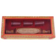 Скалка с рюмками Пей до дна, 30*6см, дерево Арт-561996