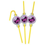 Трубочки для коктейля Пчелка (1уп/12шт) 324911