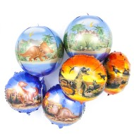 Шар фольгированный 18/46см Динозавр Бронтозавр