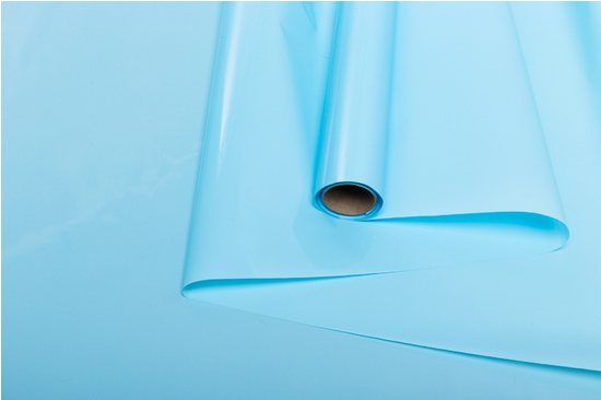 Пленка матовая Лак Голубая 70см/10м