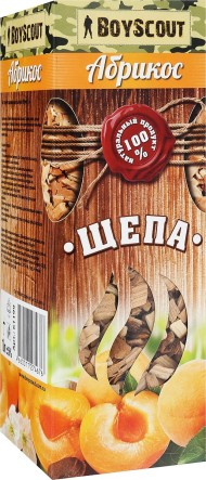 Щепа для Копчения Абрикос 1лит BOYSCOUT (1уп/25шт) min 1шт