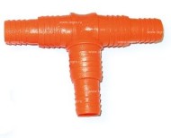 Двойник соединитель 3/4 для шлангов Пластик