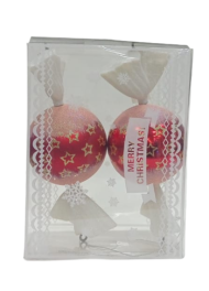 Ёлочное украшение Конфета (10см/2шт) Арт-№2221