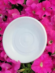 Подставка для горшка Евро 270мм Белая