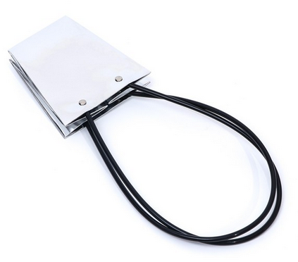 Сумочка для горшечных цветов 120*80*125мм Серебро Арт-9594032