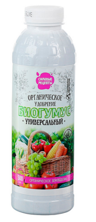 Удобрение Биогумус Гель 500мл Садовые рецепты (1уп/20шт) Удобрение Биогумус Гель 500мл Садовые рецепты (1уп/20шт)