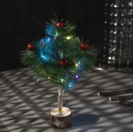 Ёлка светящаяся 15см Арт-5864407