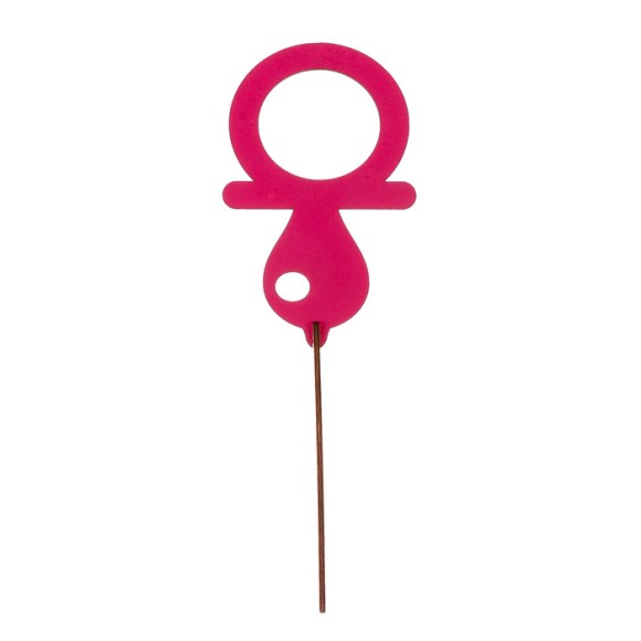 Топпер Пустышка Розовая 7*13см 3517749