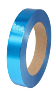 Лента Металл 2см 50ярд Синяя